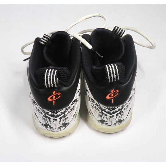 Nike Little Posite One Shattered Backboard Sneaker Black White Big Kids Size 5Y - Picture 5 of 7